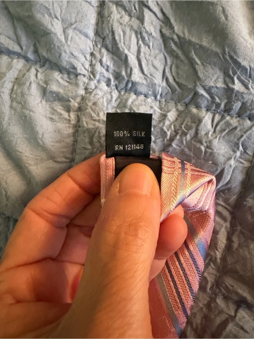 Michael Kors Silk Pink tie